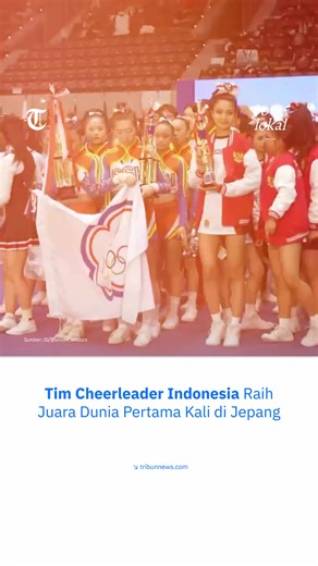 Indonesia Raih 7 Medali di Cheerleading World Championships 2025