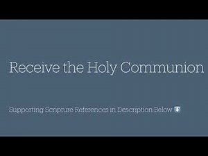 2-Receive Holy Communion