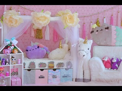 KAWAII BEDROOM REVEAL ~ Pusheen, Unicorns and LOL Dolls!