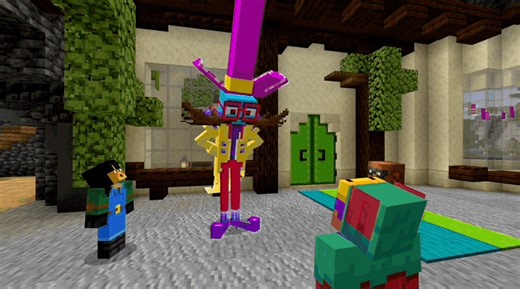 11K views · 949 reactions | The New Year's Celebration has begun with the first of five FREE weekly adventures!  Claim Lucky’s Minigame Mayhem by Logdotzip now and explore the Marketplace for deals of up to 75% off: redsto.ne/Luckys-Minigame-FB | Minecraft | Facebook
