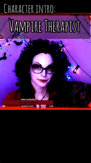 #occosplay #vampireoc #twitchstreamer #makeup #spooky #characterdevelopment