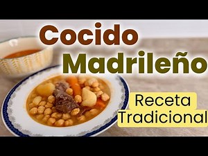 🍲 COCIDO MADRILEÑO CASERO | Receta Tradicional Paso a Paso 😍