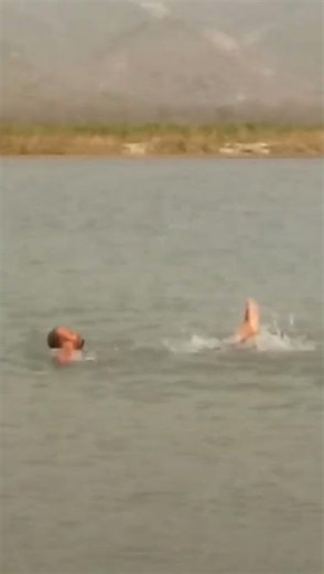 how to bath in river 😃