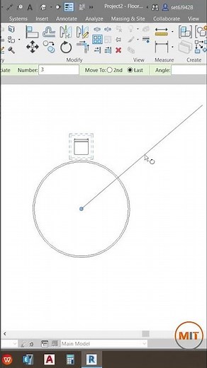 How to Create Radial Array in Revit Architecture!