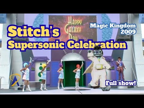 Stitch's Supersonic Celebration - Magic Kingdom - RARE!