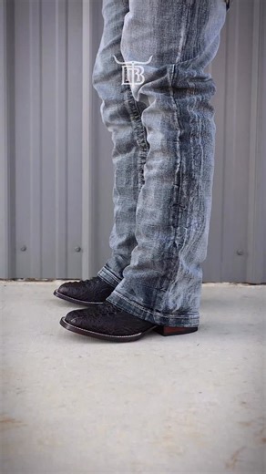 Check Out Our Exclusive TBR Style, Our Handcrafted Chocolate Brown Snapping Turtle Boots For ONLY $129!!🐢🔥Available At TEXASBOOTRANCH.NET | Texas Boot Ranch