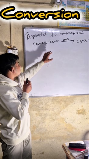 convert propane 1_ol to propanoic acid #experiment #viral