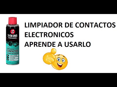 📖 INFORMACION | LIMPIADOR DE CONTACTOS ELECTRONICOS