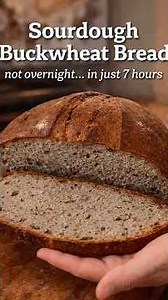 Delicious sourdough buckwheat bread #cooking #recipe #myblondkitchen #sourdoughbread