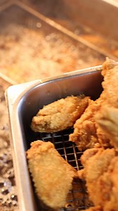 Golden fried delight 😍 | Hartz Chicken Buffet