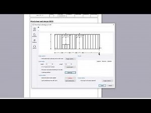 Wood shear wall design (NDS)