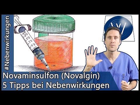 Nehmen Sie das Schmerzmittel Novalgin? Beachten Sie diese Nebenwirkungen & Tipps zu Novaminsulfon!