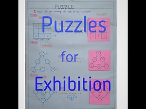 Puzzle Chart/ How to explain puzzles for exhibition