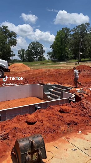 Day 3 of DIY inground pool kit from pool warehouse @Pool Warehouse