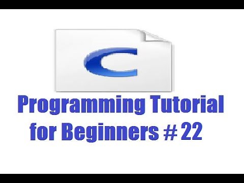 C Programming for Beginners 22 - Array of pointers