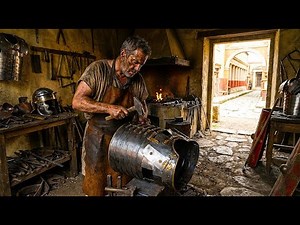 Journey Through Roman Armor Forges: From Iron Ingots to Lorica Segmentata (Ancient Methods)