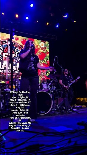 EZ Band On The Run Tour! Bandsintown.com for tour dstes!
