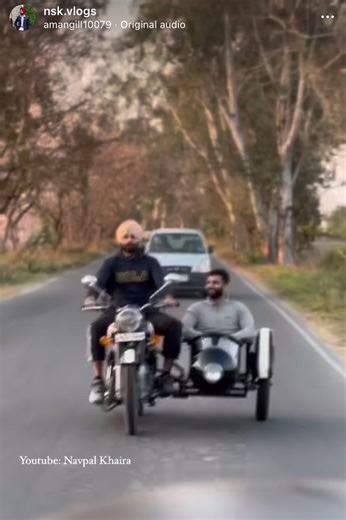 💥🌪️ #sidecar #royalenfield #bullet