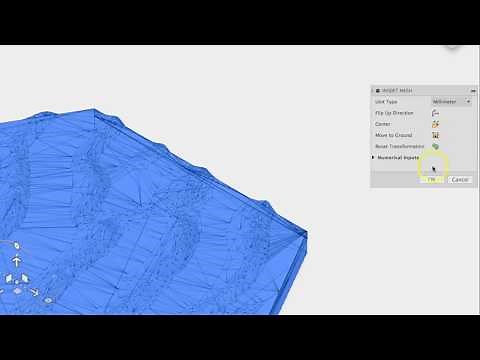 How to combine Mesh and Model in Fusion 360 - Mesh & BREP Tools, Merge and STL Export