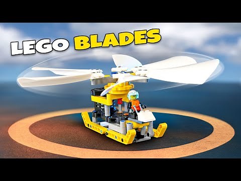 Lego Propellers! Making and Testing
