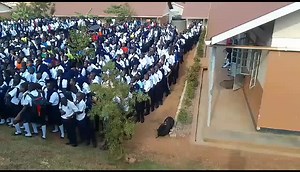 Assembly moment at Wakiso Seed S.S.#fypシ゚ #fypp #schoolmemories #thebestschool #schoollife #onthisday #foryoupage❤️❤ #assembly #smartwatch