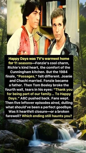 Tom Bosley’s Tearful Goodbye | Happy Days Finale