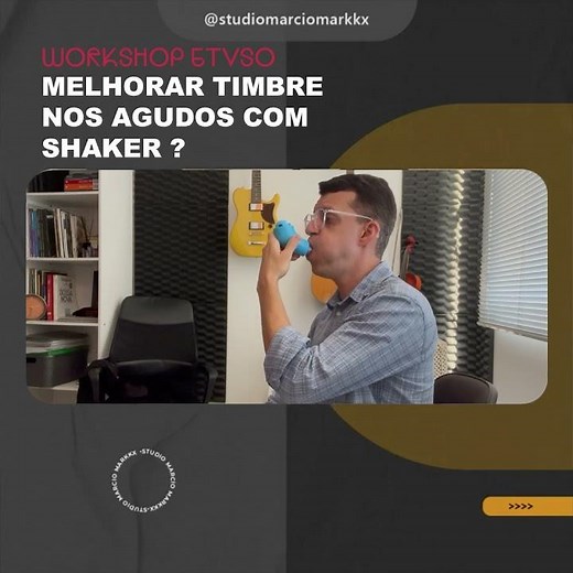 COMO USAR O SHAKER PARA MELHORAR O TIMBRE - AULA DE CANTO