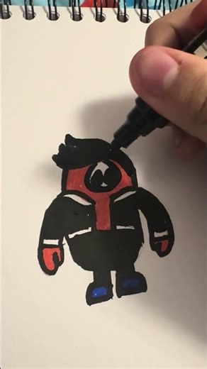 I draw me characters fall guys cut 3