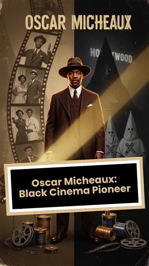 They erased him from film history so completely, most people have never heard his name. In 1919, Oscar Micheaux did what no one thought possible — he built his own movie studio and started making the films Hollywood refused to touch. Over 40 films. Real stories. No permission asked. Hollywood fought him with censorship laws, state by state. He kept making movies anyway. Then history did what Hollywood couldn't — it wrote him out completely. Send this to someone who's never heard of Oscar Micheau