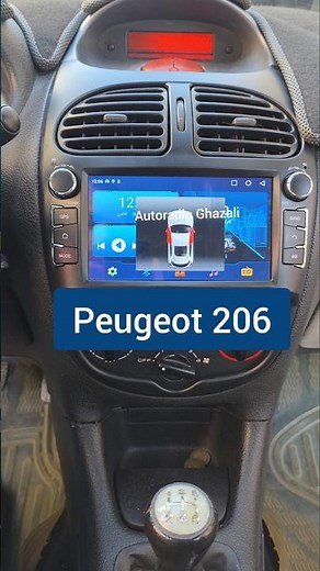 Peugeot 206 Installation Autoradio Android Camera De Recul