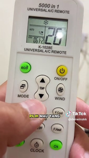 Cara Menggunakan Remote AC Universal dengan Mudah