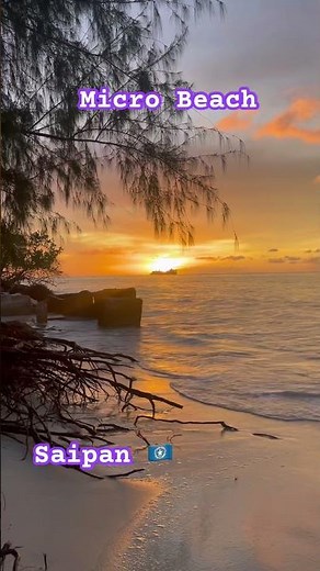 Micro Beach 🇲🇵 🇺🇸 #saipan #microbeach