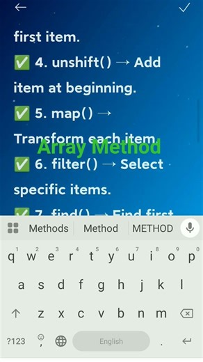 Array Method #javascript #coding #learning #interview