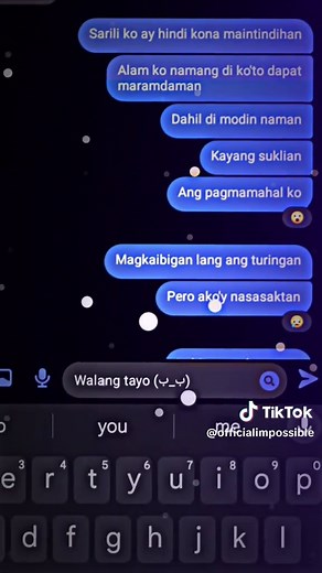 Walang Tayo Song Lyrics Convo Video