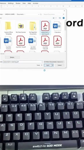 Convert PDF to Word in Seconds Using MS Word Shortcut