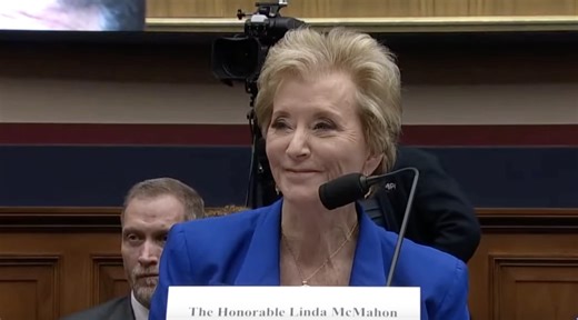 'We'll come in': Billionaire Linda McMahon smirks as she threatens American universities with action if they don't support Trump in House hearing
