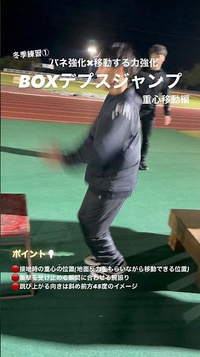 Winter training #1: Box depth jumps to run faster