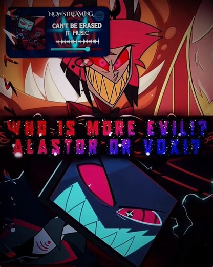 Alastor VS Vox [In Terms Of Evilness] || Asking Editors Who Wins!