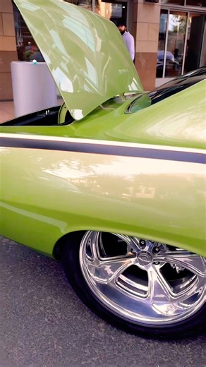 🤯😮‍💨🔥🔥‘71 Cuda “Pro Touring” #stance #restomod #hemicuda #classic #musclecar #oldschool