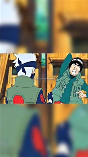 KAkashi x GUY special dance #anime #trending #funny