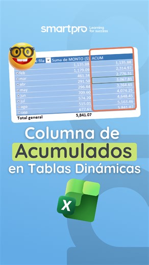 Hacer una columna de acumulados es fundamental para cualquier reporte, pero muchos lo hacen de la forma difícil. Aquí te muestro el camino PRO. ¿Qué otro truco de Tablas Dinámicas te gustaría aprender? Te leo en los comentarios. 👇