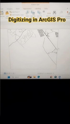 Digitizing in ArcGIS Pro #arcgispro #isro