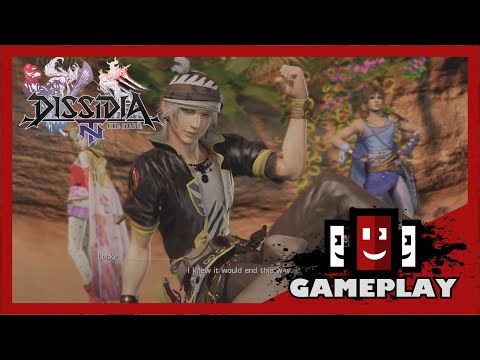Dissidia Final Fantasy NT - Locke Cole Gameplay