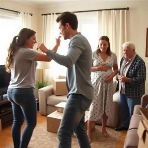 I came home early to find my parents packing up my things—saying they were “helping” me move into a tiny studio, while my brother and his pregnant wife took over my big house. “You don’t need that much space,” they laughed. That’s when I called the police. I noticed something different at Sunday dinner. Everyone was acting weird, like they all shared some big secret. Sarah couldn’t stop smiling, and Jake kept touching her stomach in this protective way. Sarah’s pregnant, I thought. They’re going