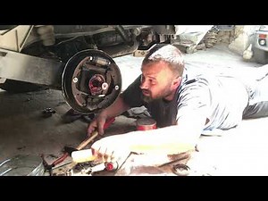 VW T2 bus restoration | Rear bearing replacement