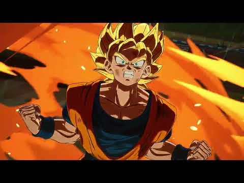 Goku and gohan training