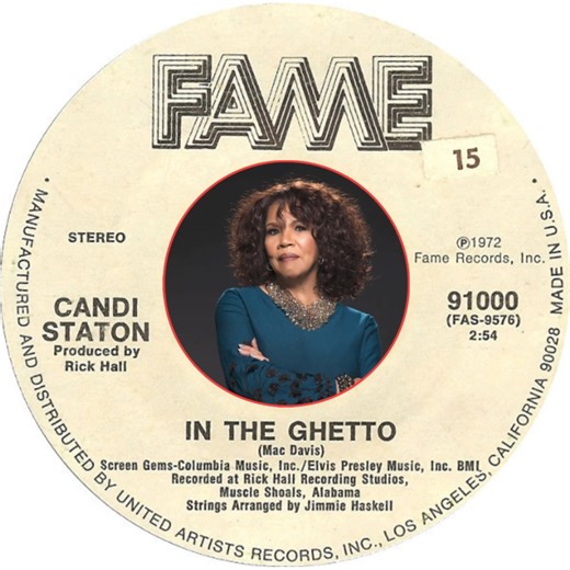 🎶 Celebrating the legendary Candi Staton ! With 16 R&B hits recorded at Fame, her soulful renditions of "Stand by Your Man" and Macdavisofficial’s "In the Ghetto" earned her well-deserved Grammy nominations. A true icon of soul and R&B! famestudios.com #famestudios #muscleshoalssound | FAME Recording Studios & Publishing Co.