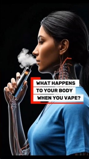 What Happens to Your Body When You Vape? #shorts #viral