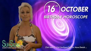 October 16 Zodiac Horoscope Birthday Personality