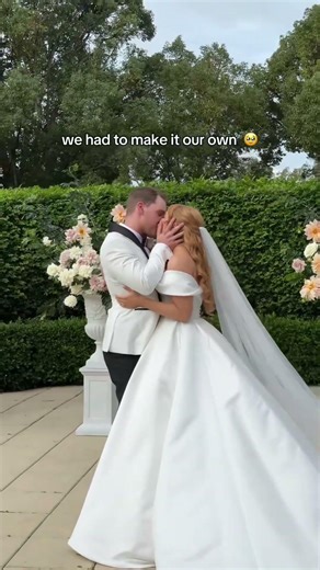 You can kiss your bride #wedding #funnyvideos #fyp #viralvideo #truelove